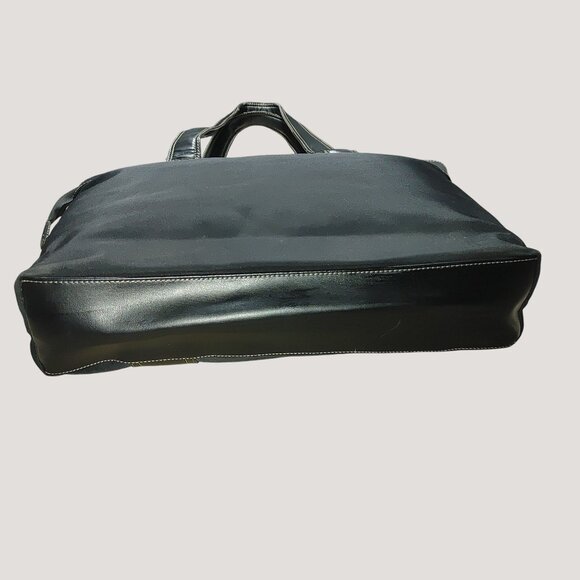 Swissgear Wenger Black Laptop Tote Bag Organizer Pockets Zipper Closure Organize - Picture 6 of 10